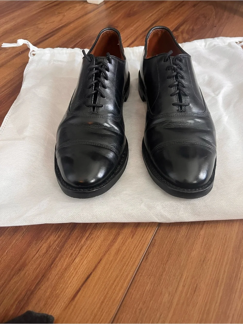 Allen Edmonds Park Avenue Oxford- Black Leather